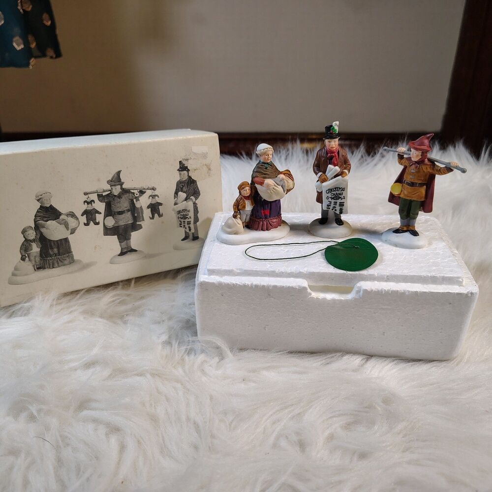Dept. 56 Heritage Village Portobello Road Peddlers Set Of 3 5828-9 P